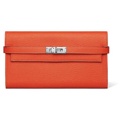 kelly compact wallet|hermes kelly wallet price.